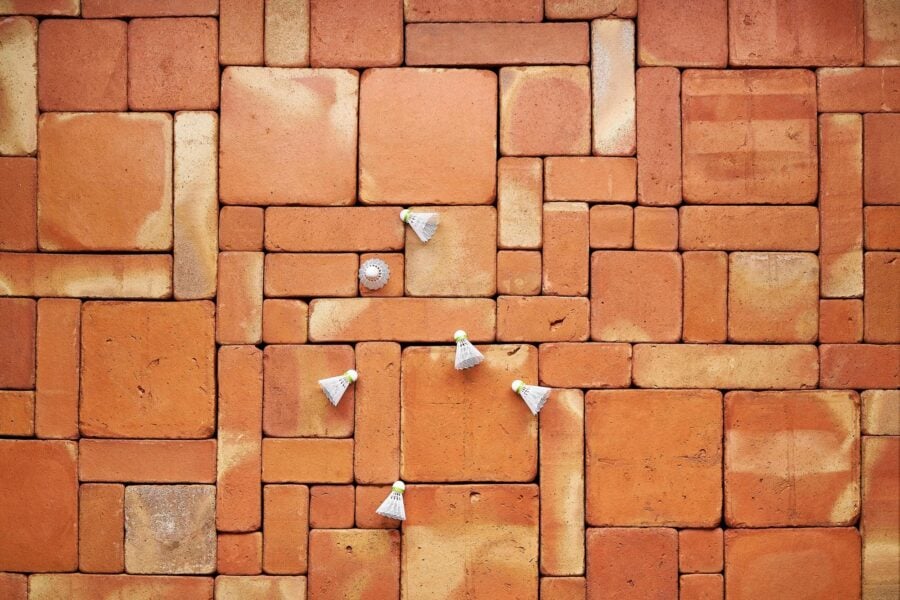 Suelos de barro con estilo rústico moderno