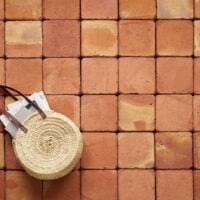 Baldosas de barro cocido artesanales