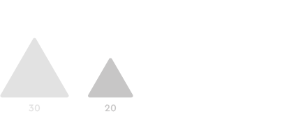 Triángulo 20 equilateral