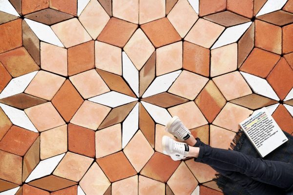 Suelos de barro y rombos