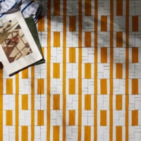 Baldosa Zellige Lino de todobarro: Inspirada en la artesanía textil